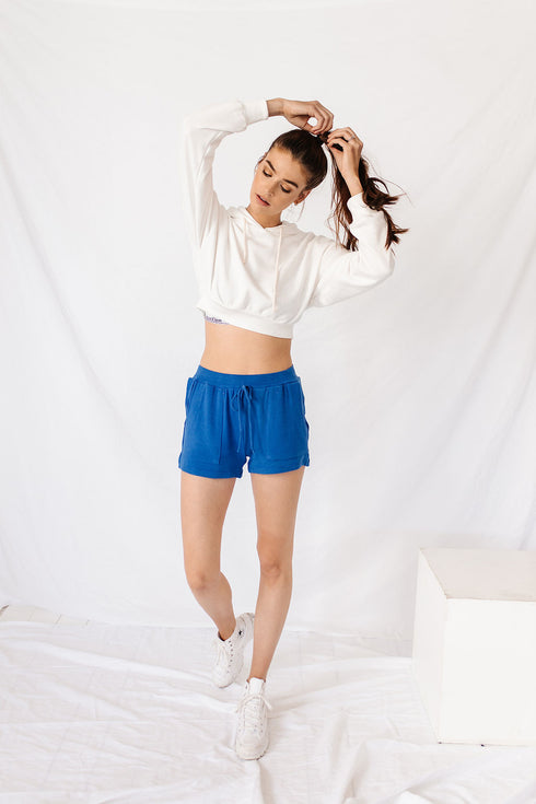 Fair Game Cropped Hoodie